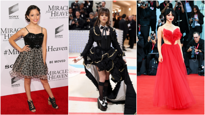 Jenna Ortega red carpet style